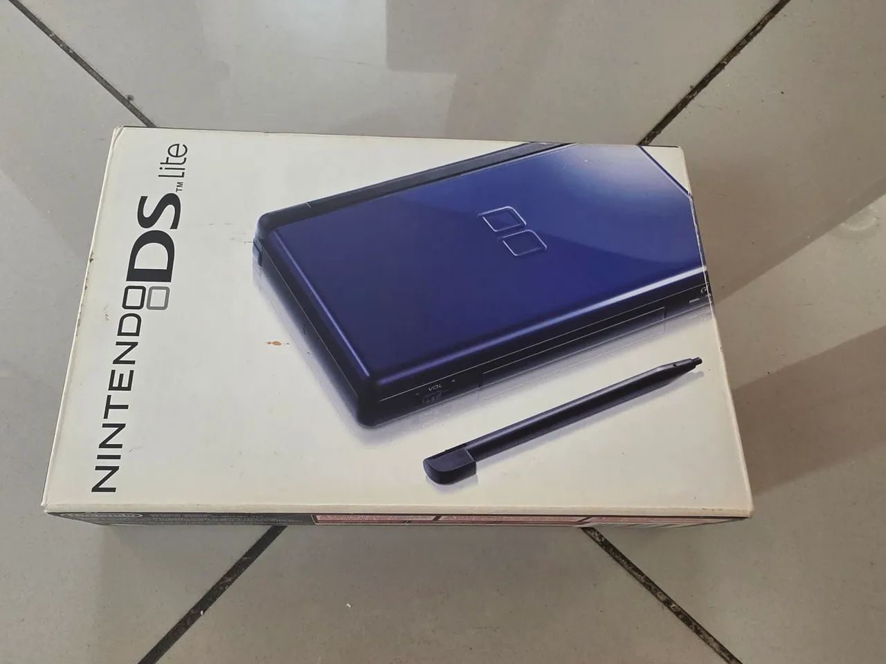 Caixa E Manuais Nintendo Ds Lite
