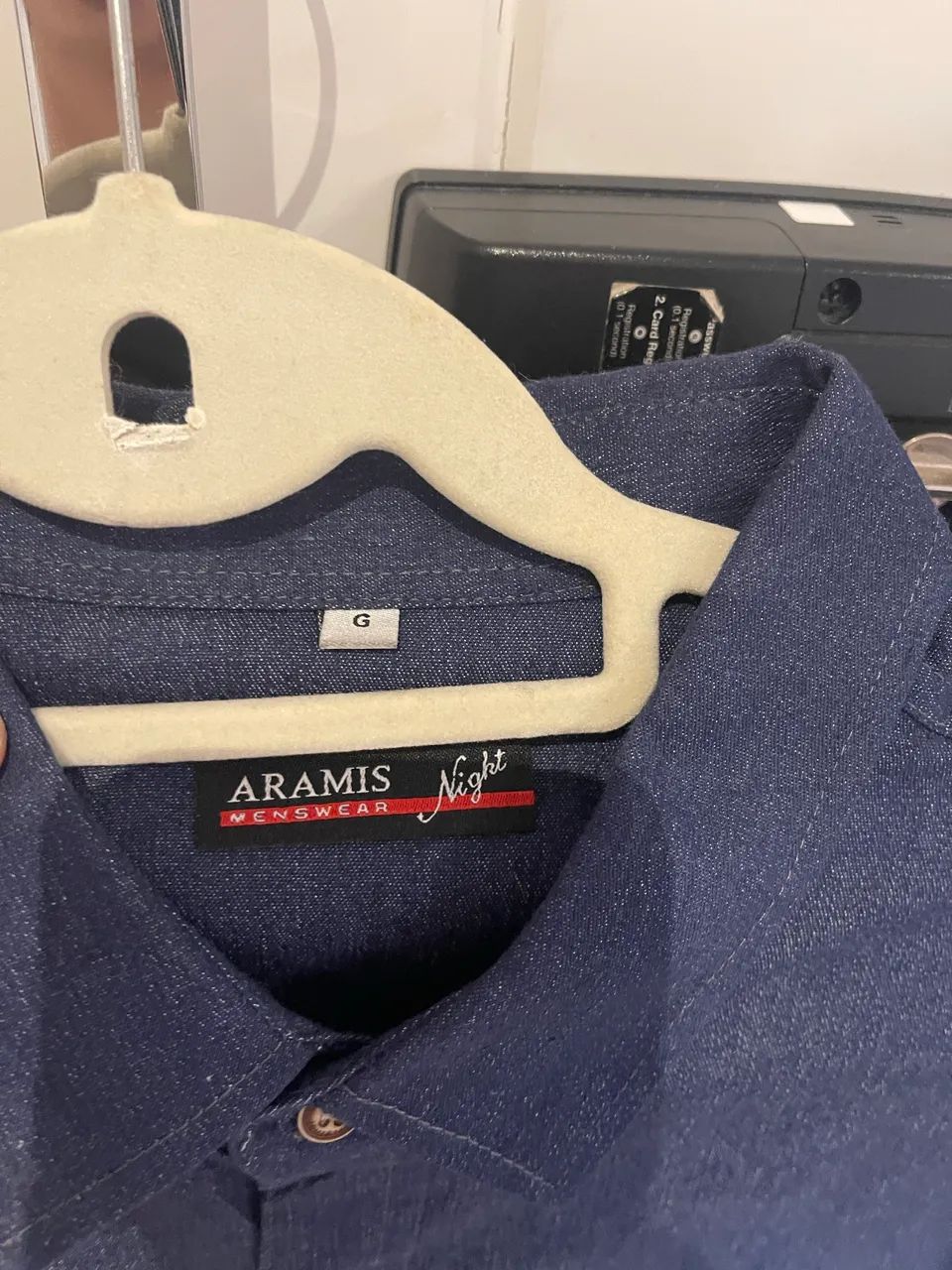 Camisa aramis Denin com elastano tamanho G nova original  - Foto 2