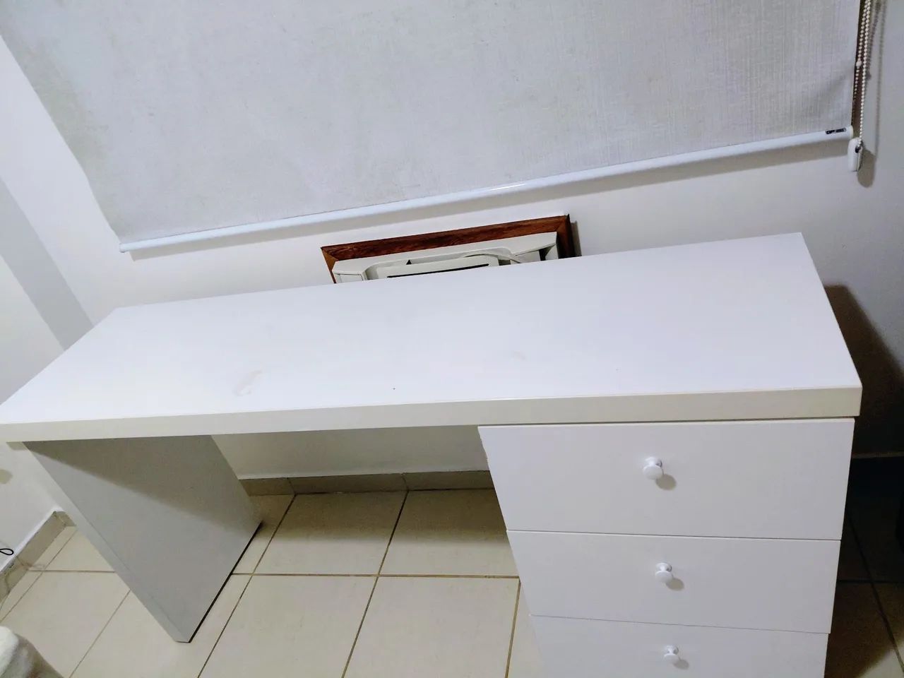 Escrivaninha Branca  - Foto 3