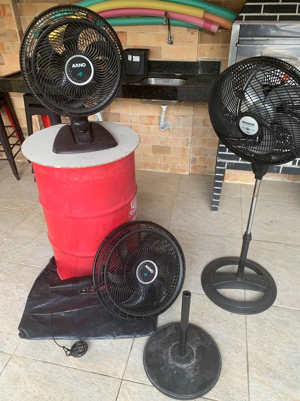 Ventiladores ( com defeito )
