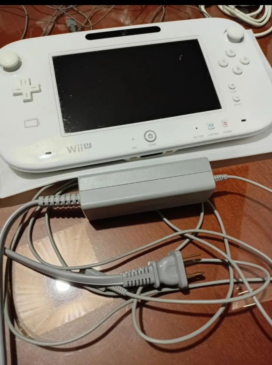 Nintendo Wii u branco desbloqueado + HD de 1TB lotado de jogos1TB  - Foto 3