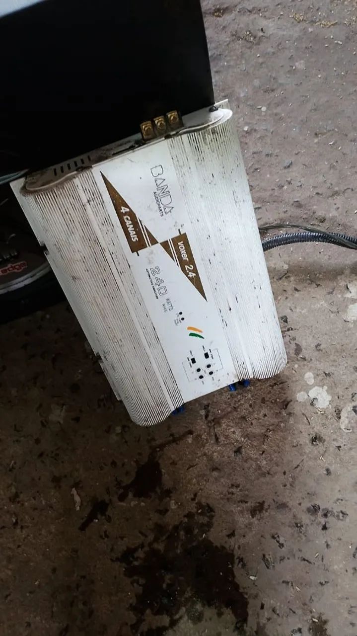 Kit caixa som + potência  - Foto 3