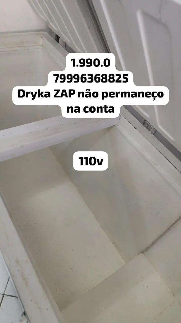 freezer duas portas 500l
