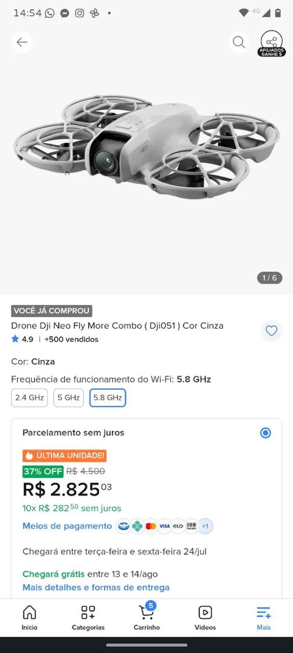 Drone dji neo (Não aceito troca ) proposta em valores - Foto 3