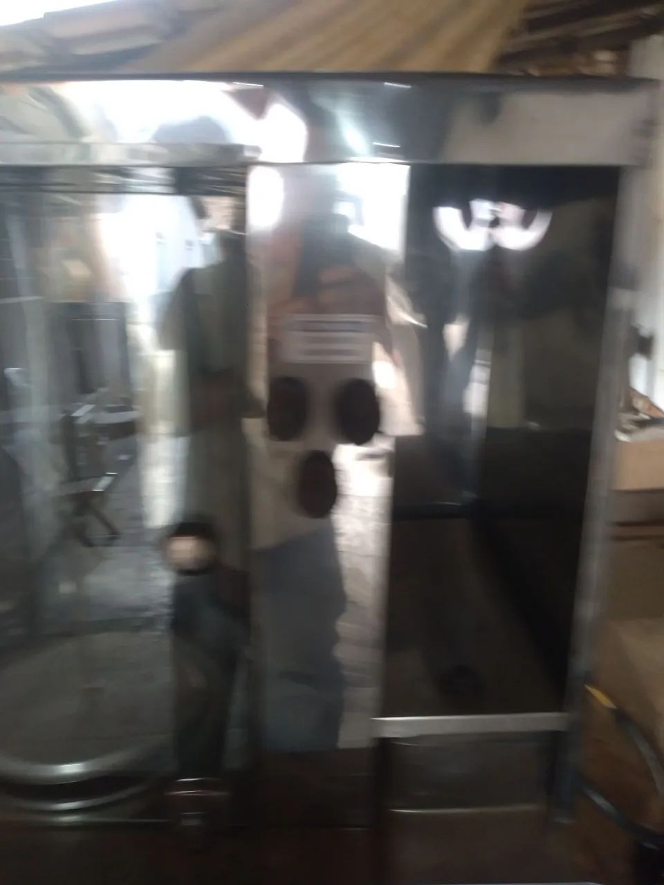 Vende se máquina de churrasco grego semi nova - Foto 2