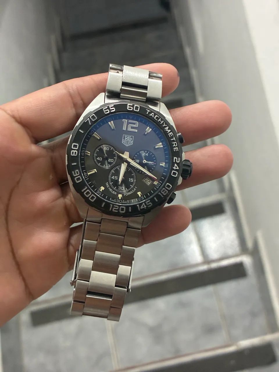 Relógio tag heuer fórmula 1 azul  - Foto 2