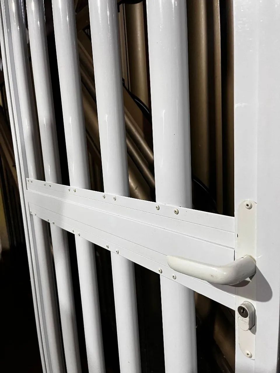 Aluminum Grille Door