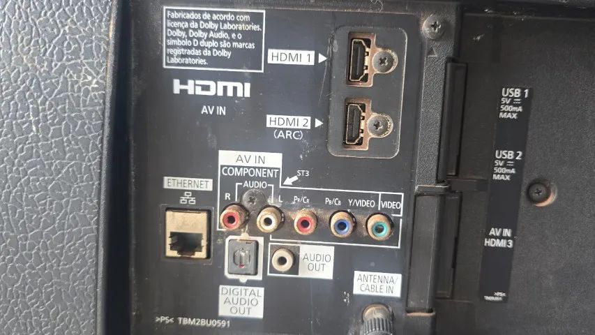 TELEVISÃO PANASONIC 40 POLEGADAS DIGITAL TELA LED FULLD - USADA (NÃO É SMART) - Foto 5