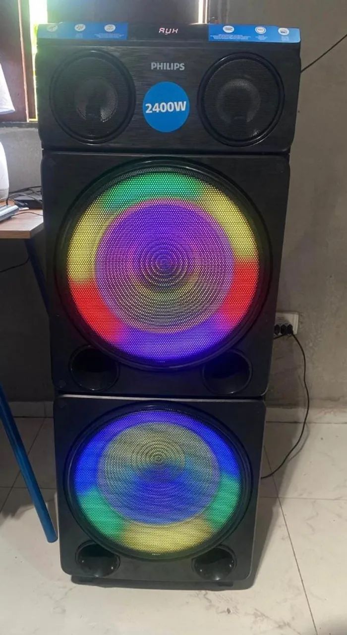 Caixa de som Phillips pra tocar em JBl  - Foto 3