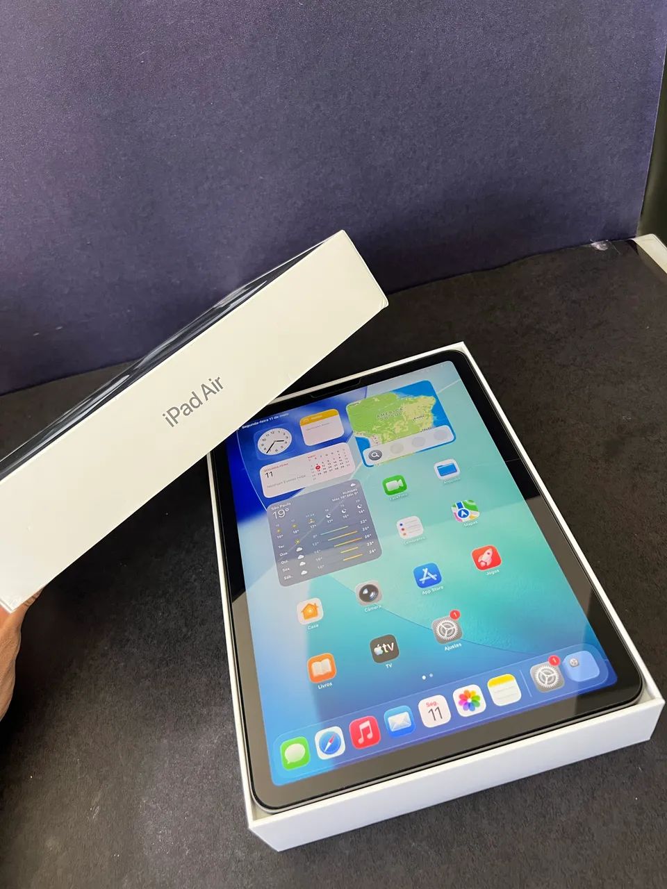 iPad Air 5 M1 64GB Cinza Espacial - OLX Pay - Faço Troca e Parcelo