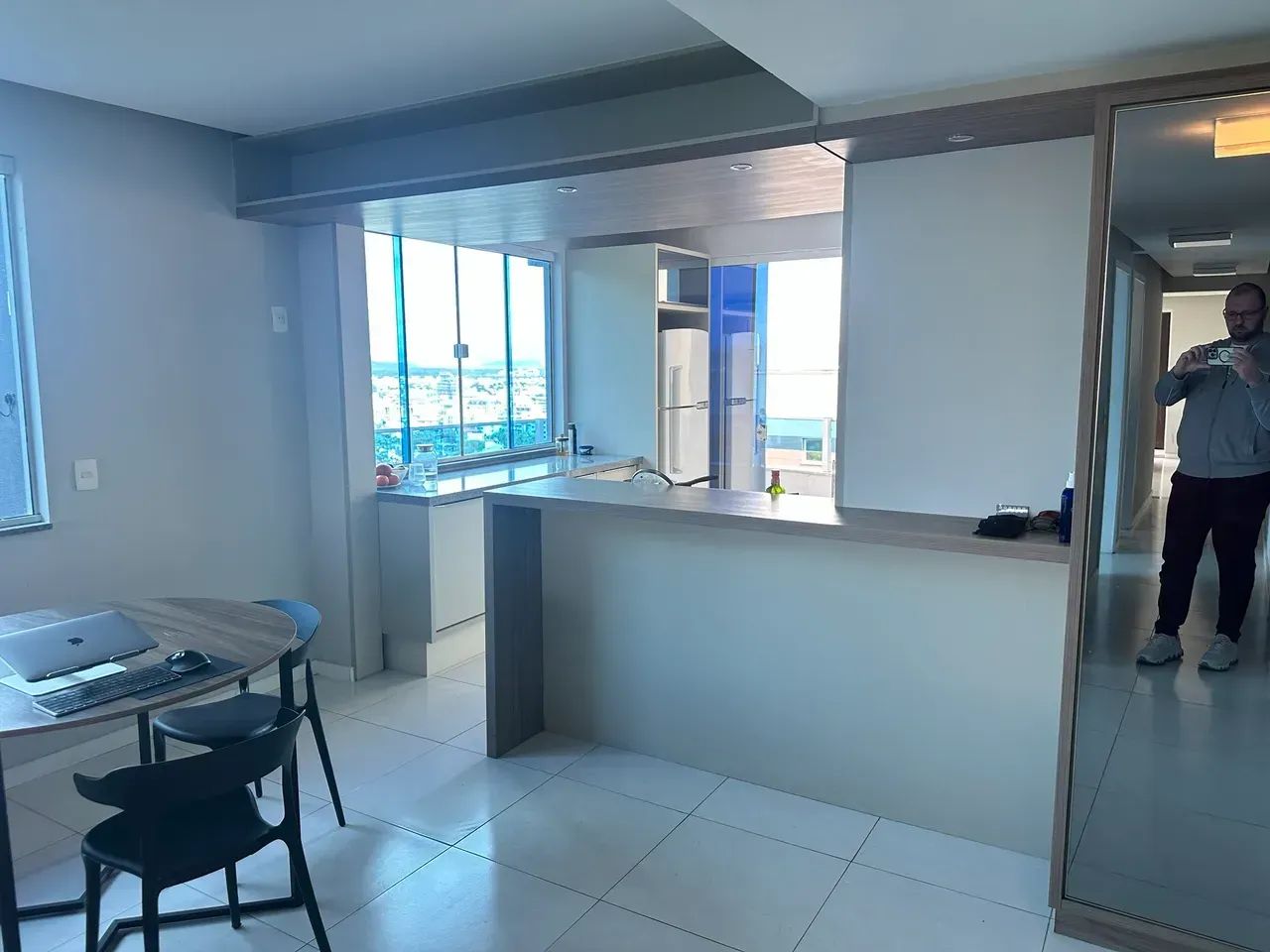 cobertura canasjure 3 quartos sendo 1 suite vista parcail mar - Foto 4