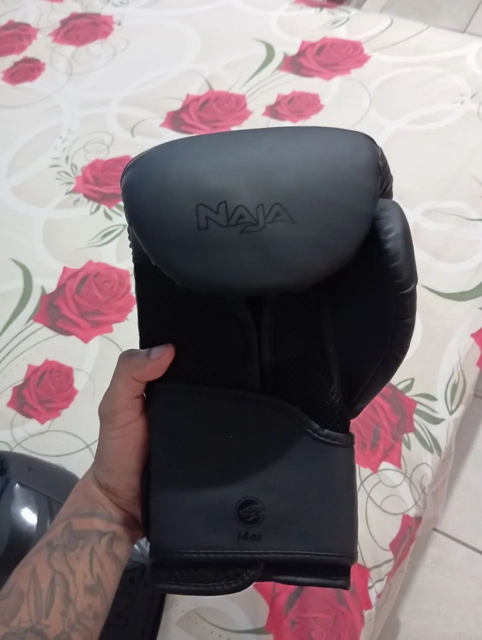 Luva de boxe, muay thai 14oz - Foto 2