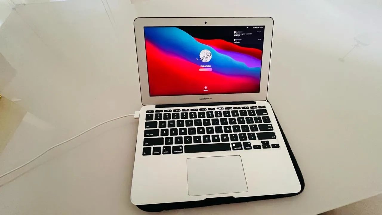 Mac book air 2011 core i5 memória 4gb
