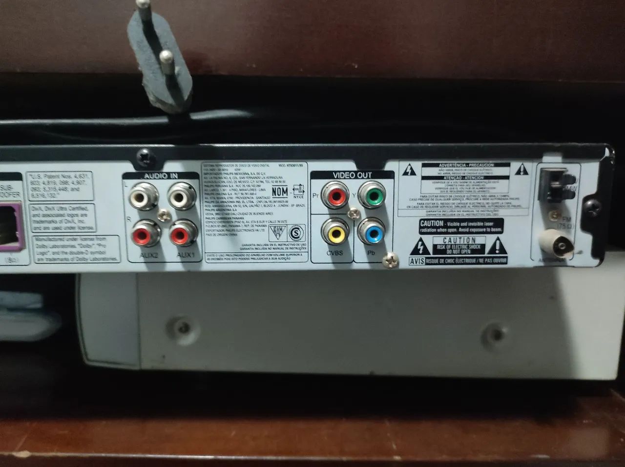 Home Theater Philips (com fio) - Foto 4