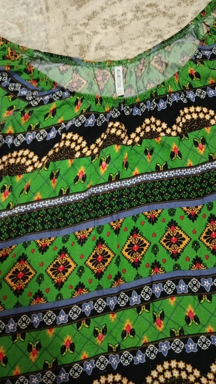 Blusa manga longa estampada - Foto 4