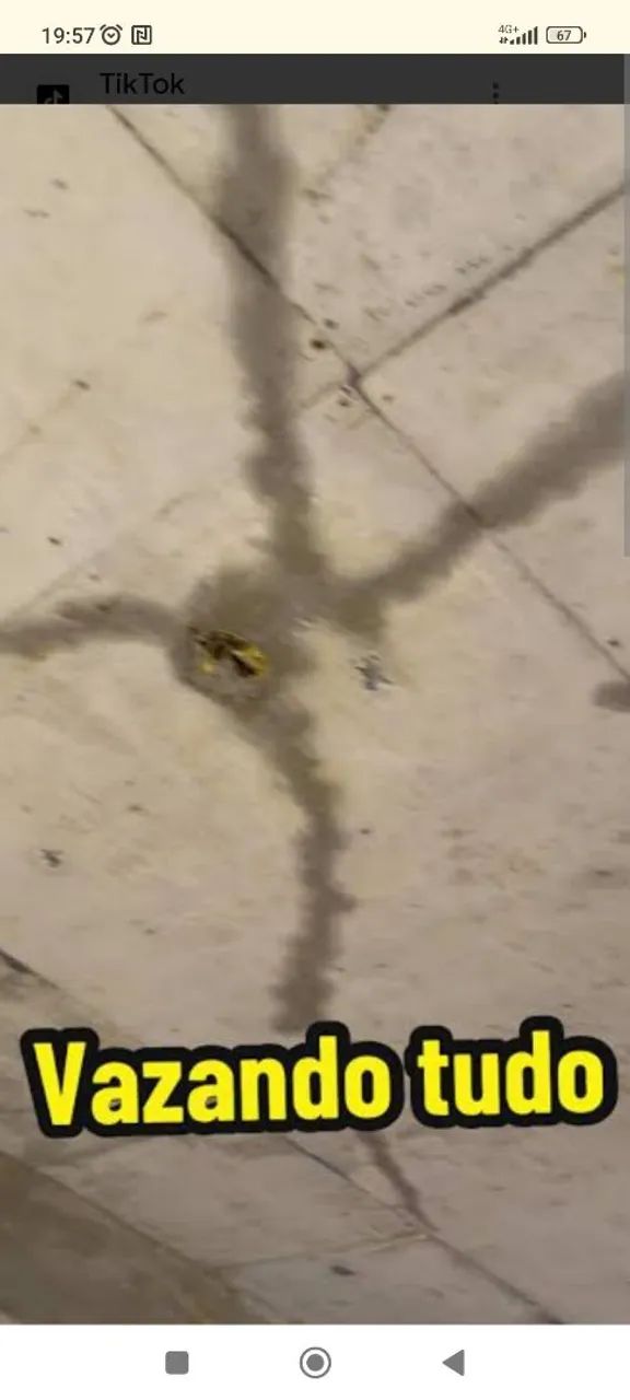 Manta líquida para vazamentos!