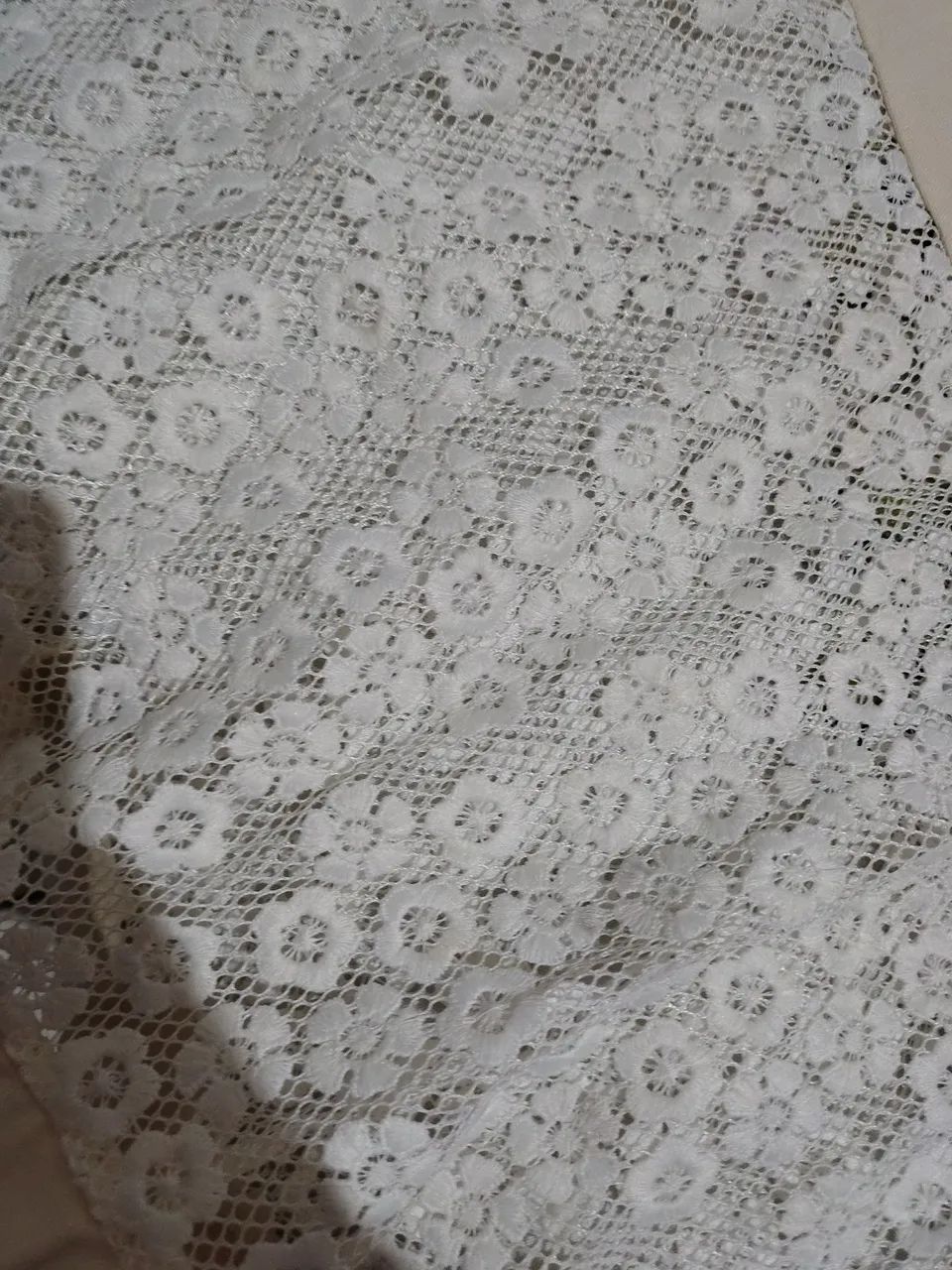 Vestido branco com renda - Foto 3