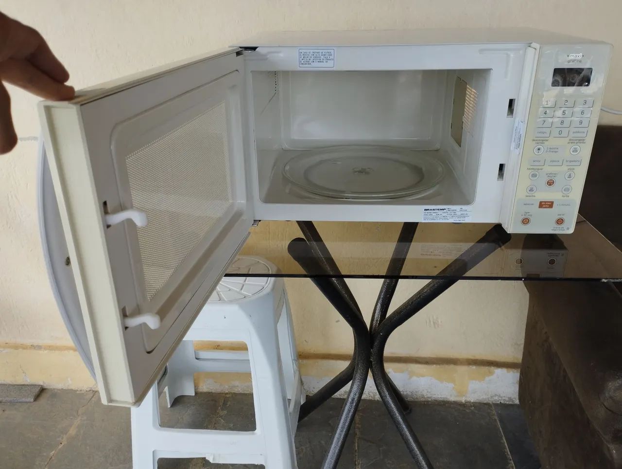Microondas Brastemp maxi gratine com grill - Foto 2