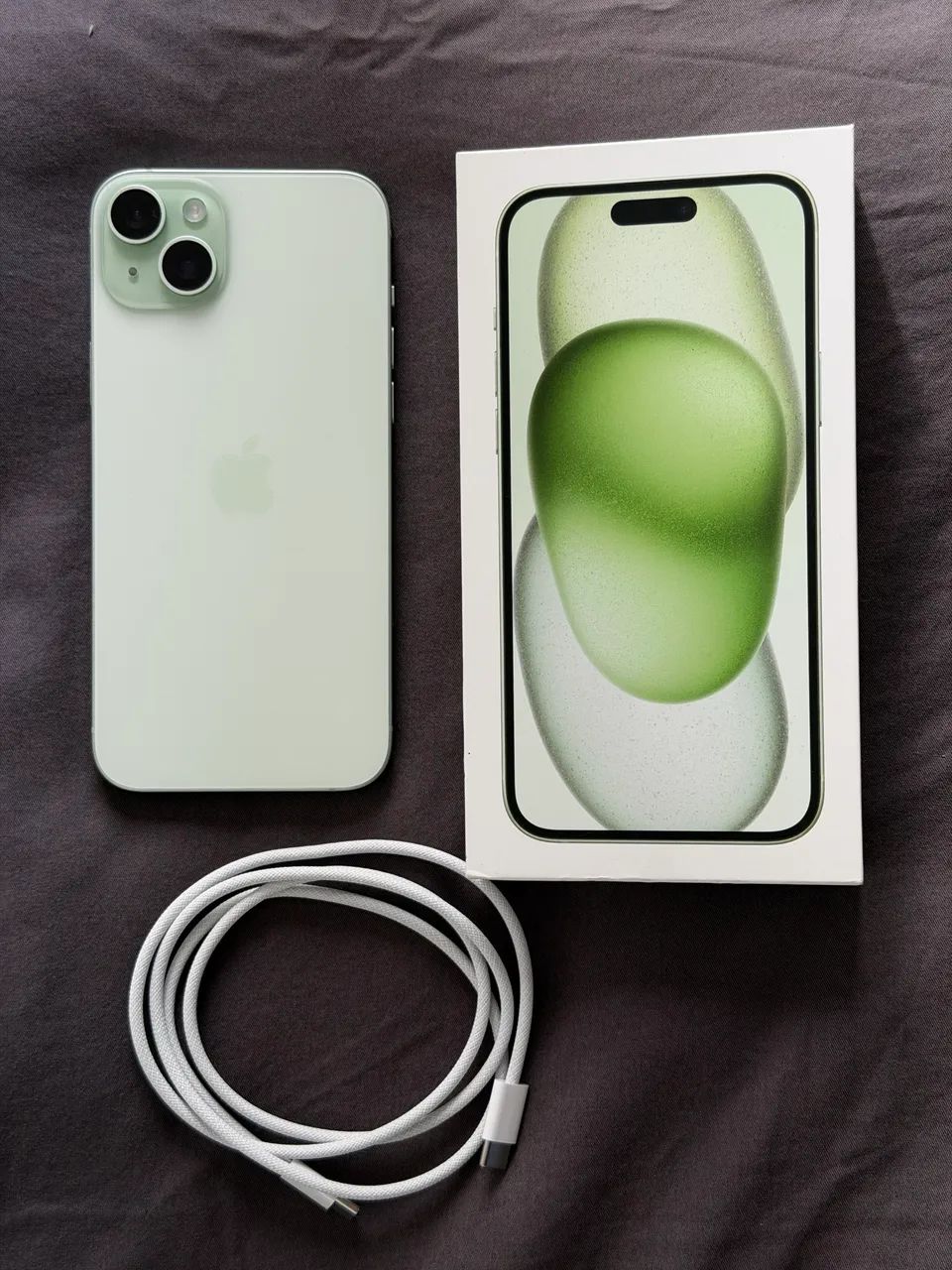 iPhone 15 plus 256gb verde sem marcas de uso! - Foto 3