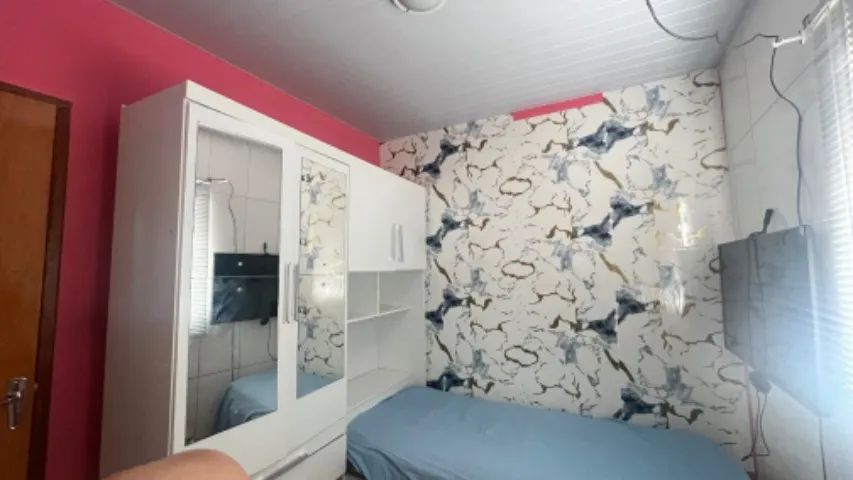 Guarda roupa com cama de solteiro 