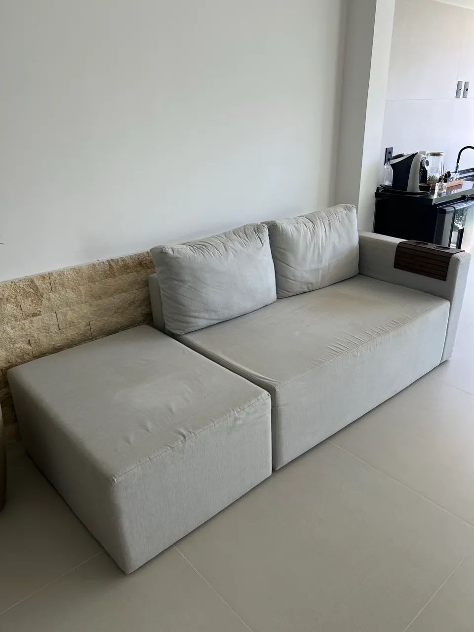 Vendo Sofá com Puff 