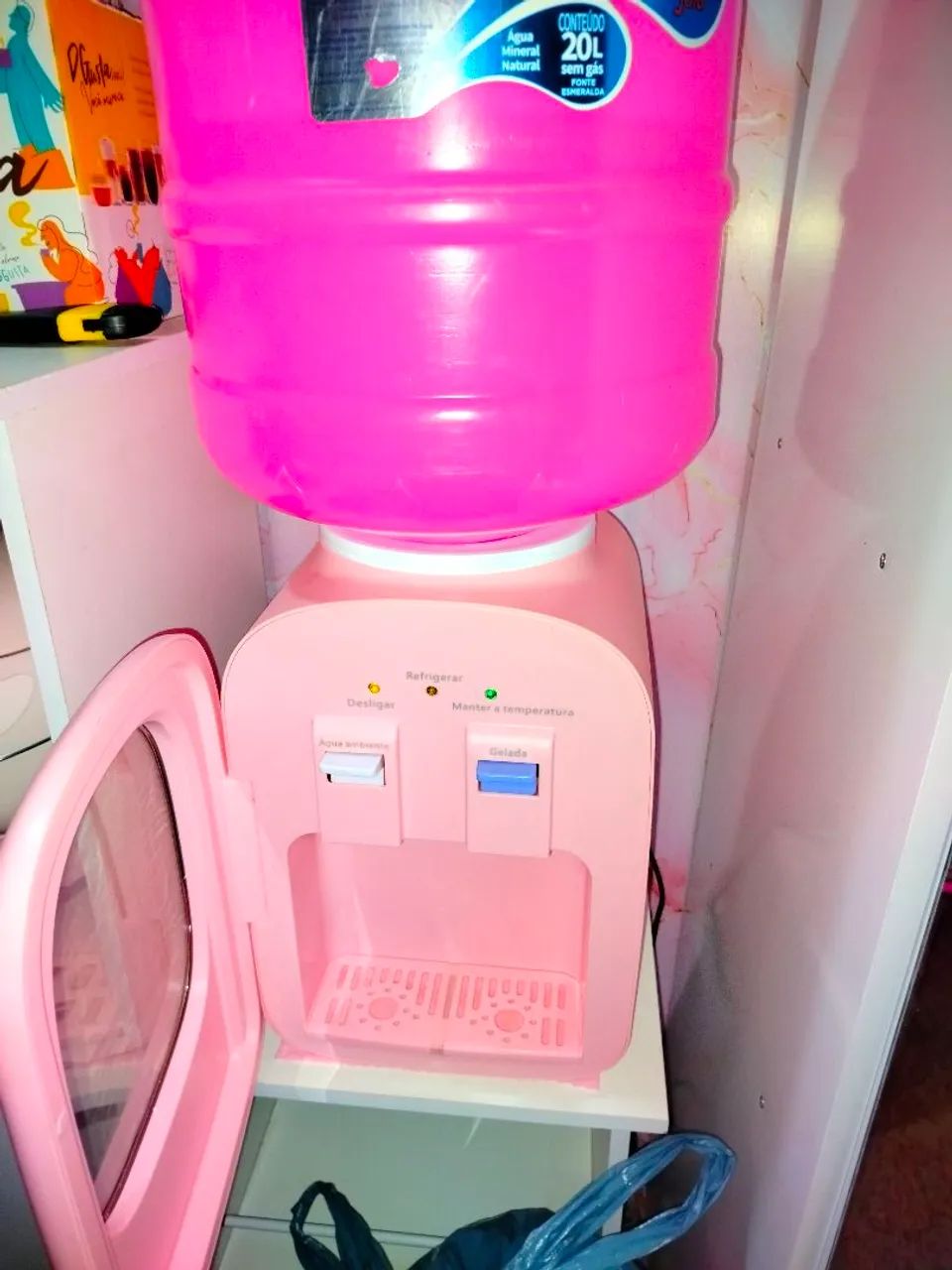 Bebedouro Rosa elétrico  - Foto 2