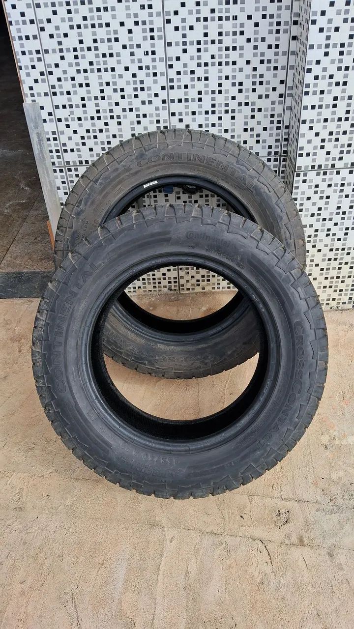 2 pneus continental seminovos 2 importados