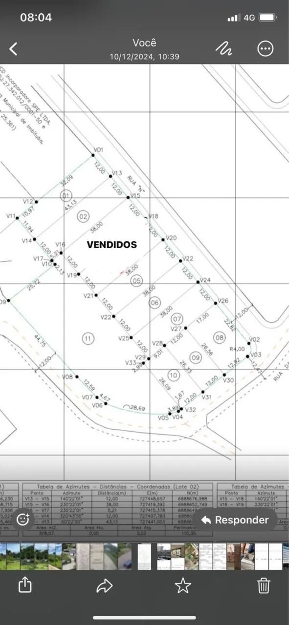VENDO LOTE 456m2 LOTEAMENTO CAMPO DUNA - Foto 4