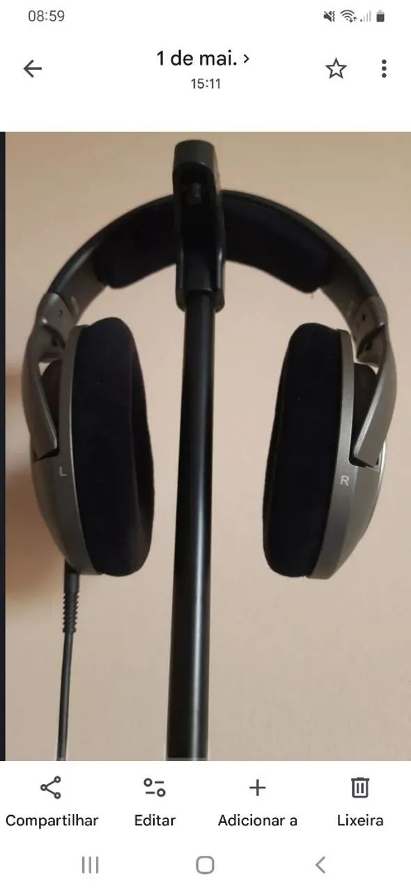 Headphone SENNHEISER HD-518 - Foto 4