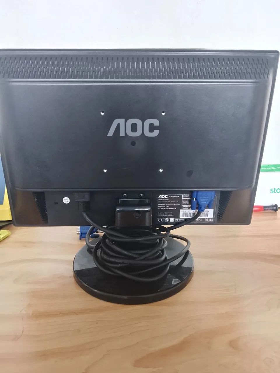 Monitor AOC 519Sw Funcionando 15 polegadas  - Foto 2