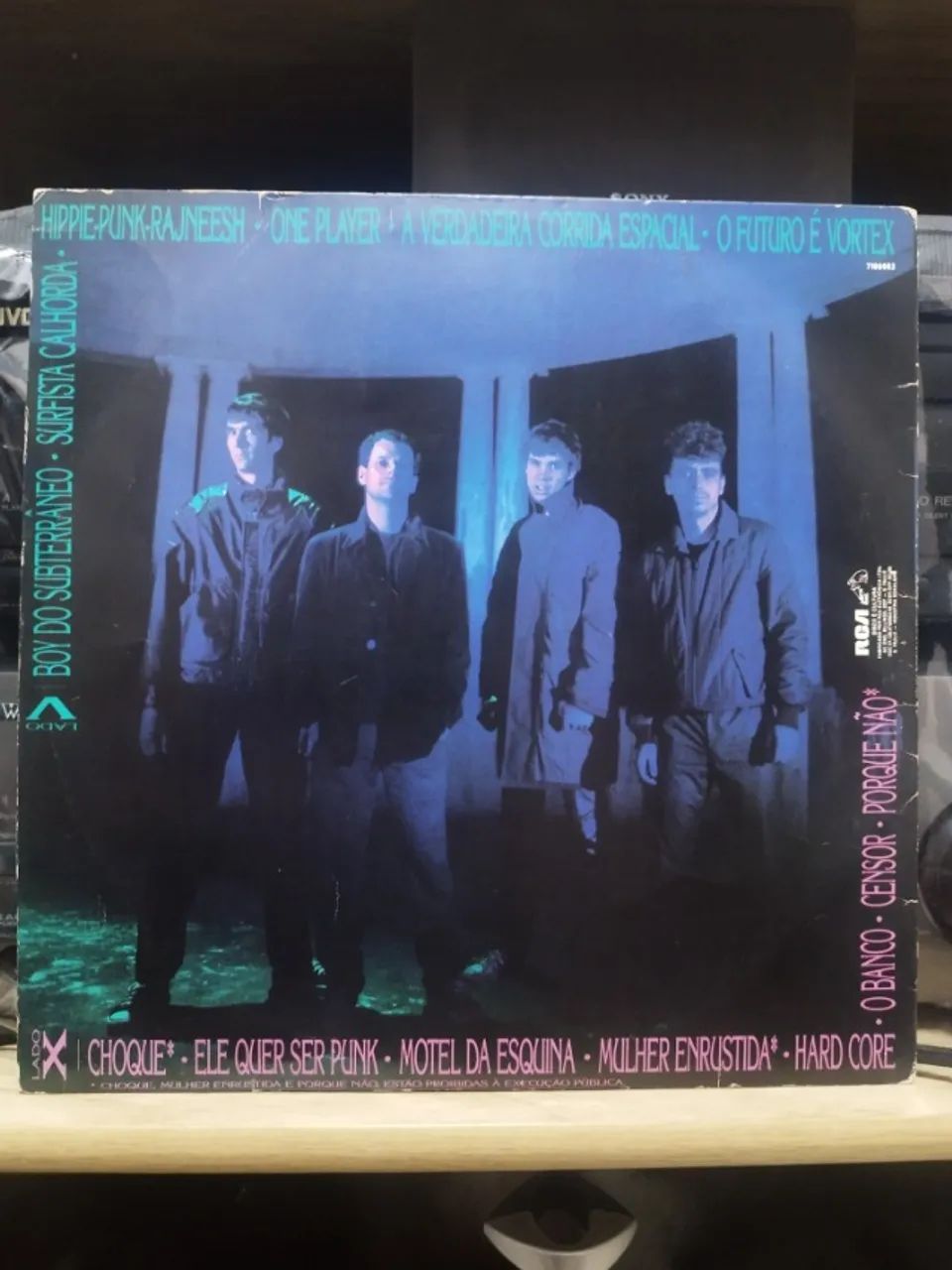 LP Os Replicantes - O Futuro É Vortex (Encarte)  - Foto 2