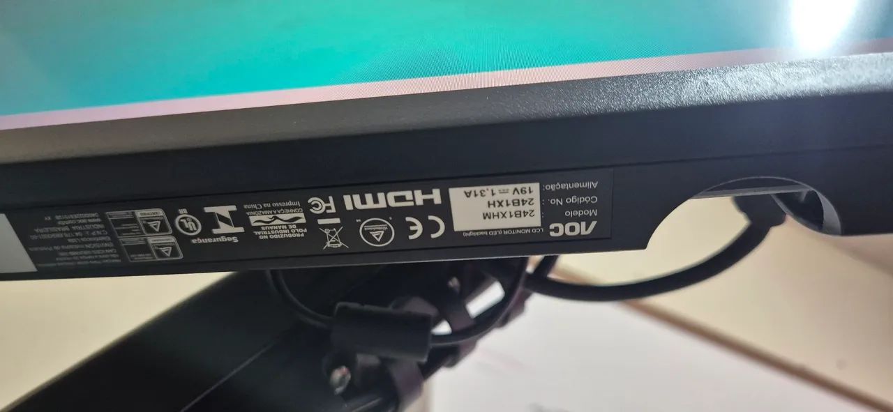 Monitor AOC 24 polegadas 75Hz full HD - Foto 2