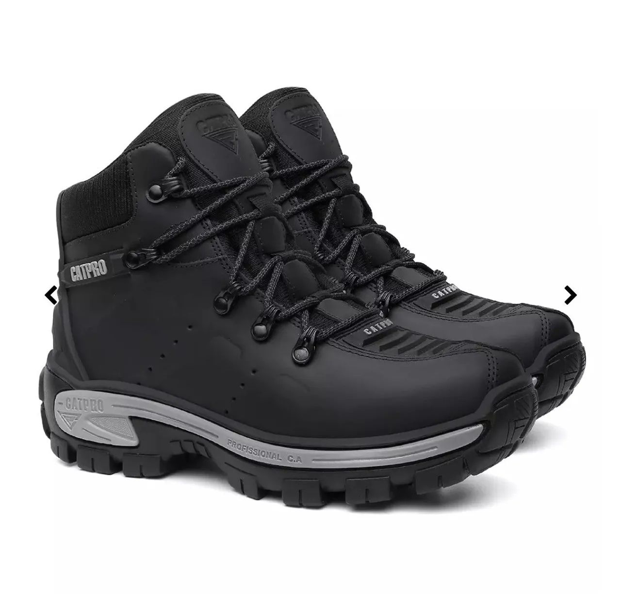 Bota Saara com C.A em Couro Legítimo - Preto C.A. 50.885