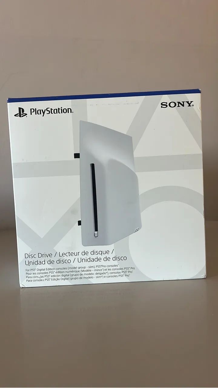 Leitor de discos PS5 Slim e Pro