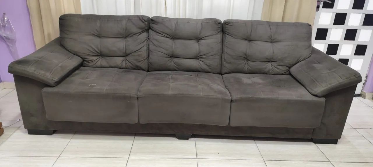 CONJUNTO DE SOFA 03 E 02 LUGARRES - Foto 2