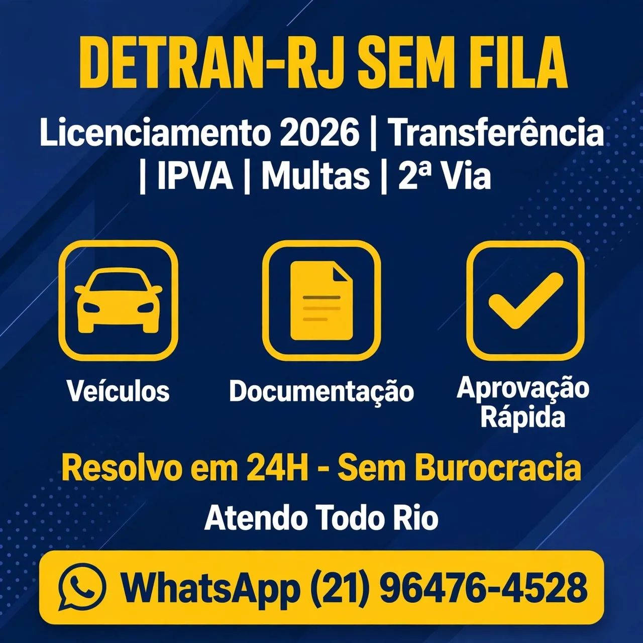 Serviços De Despachante-Detran
