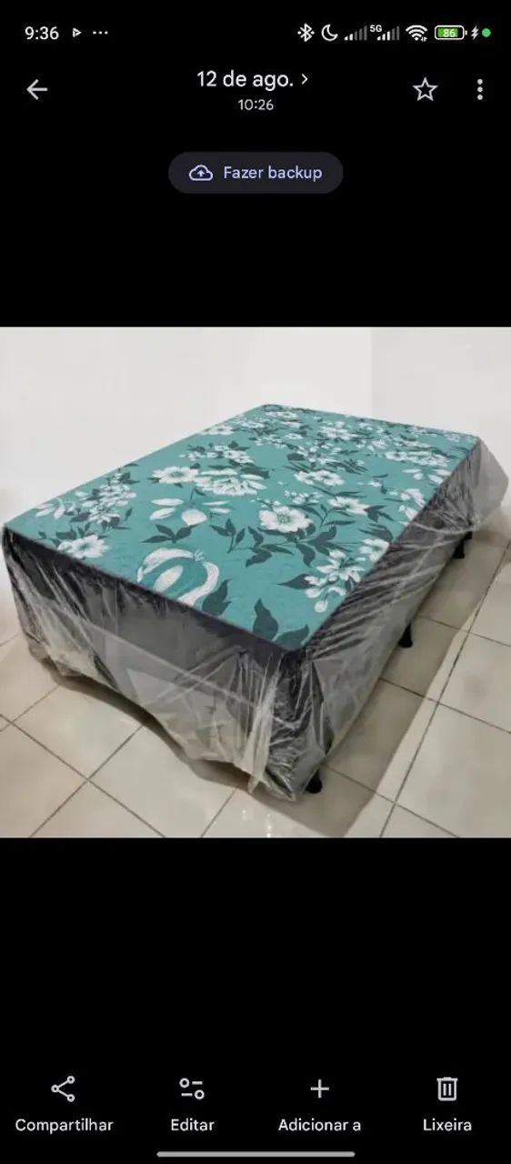 Camas Box Confortáveis Novas Com 2 Travesseiros Grátis e Frete Grátis - Foto 2