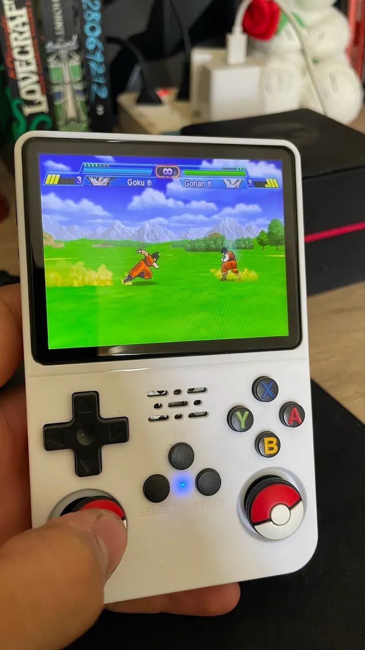 R36s modificado com vários jogos!