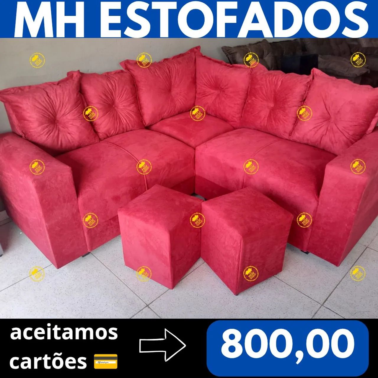 SOFÁS DIRETAMENTE DA FÁBRICA APARTI DE 300,00 - Foto 2