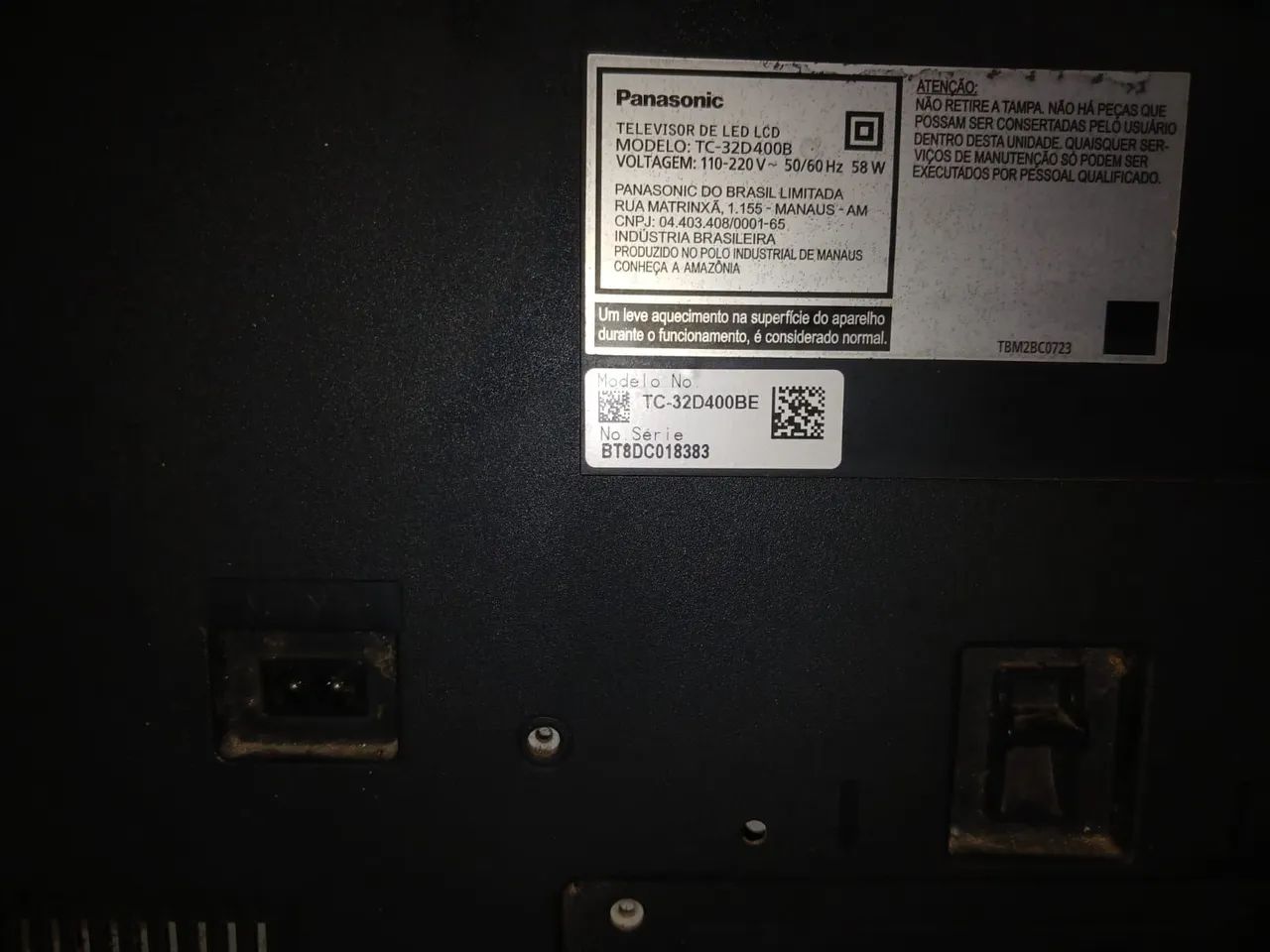 Vende-se Tv Panasonic 32 - Foto 2