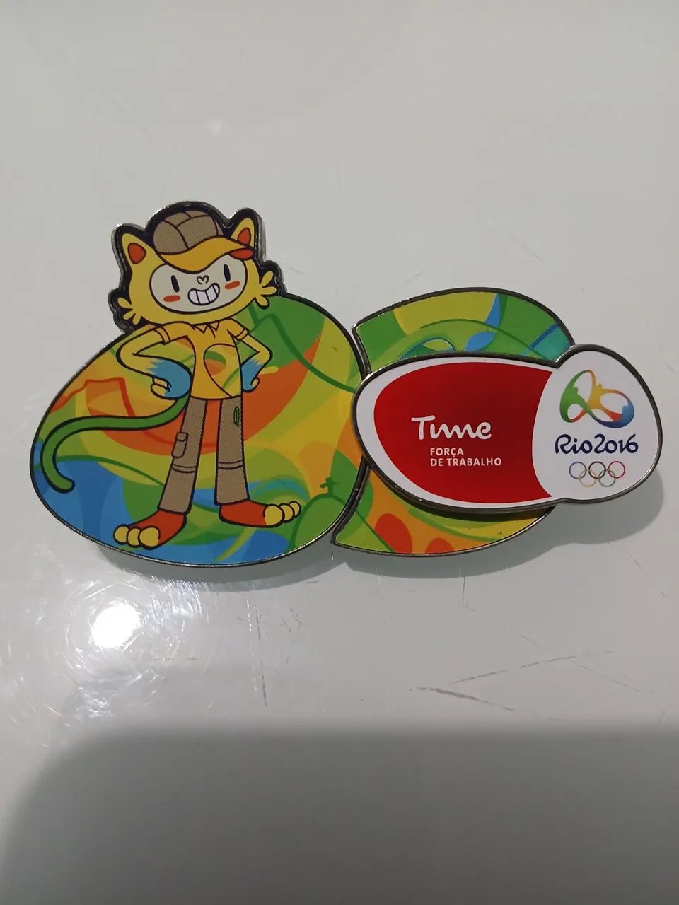 Pins e cordão originais (Olimpíadas Rio 2016). - Foto 5