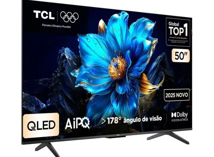 Smart tv TCL 50 polegadas qLed  - Foto 2