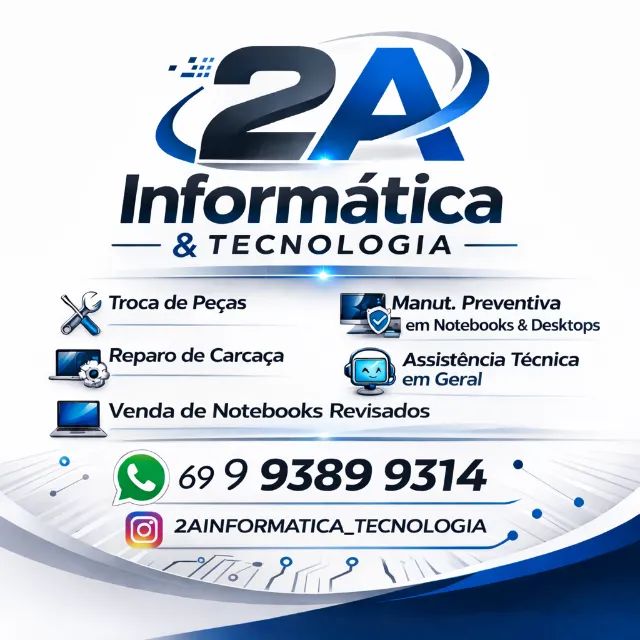 Assistência Técnica Especializada em Notebooks - 2A Informática