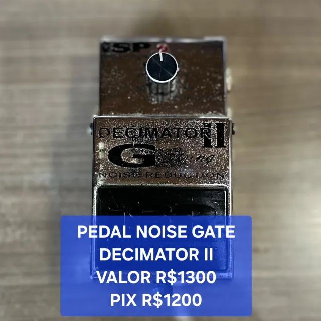 PEDAL NOISE GATE ISP DECIMATOR GSTRING II
