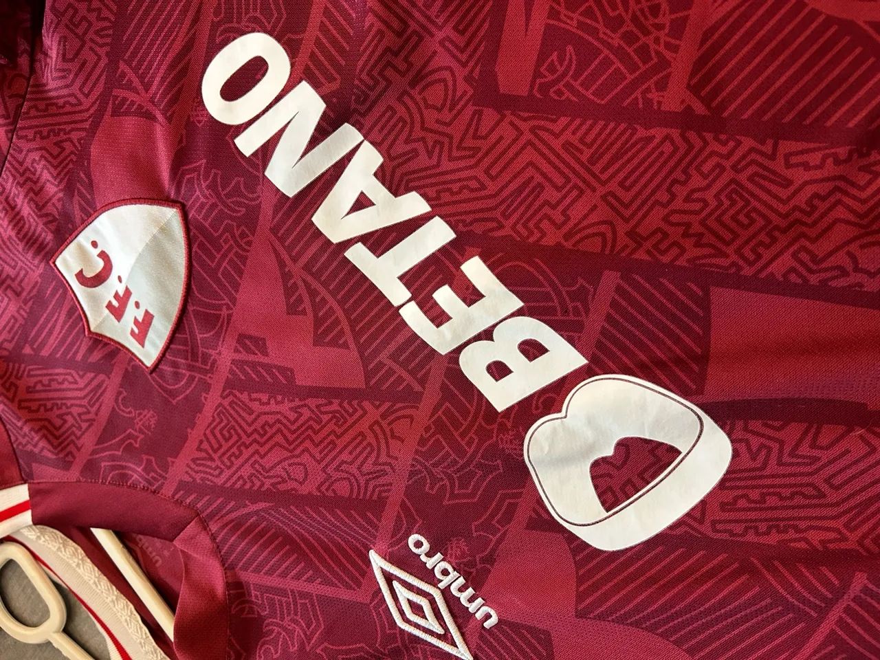 Camisa 3 Fluminense Grená 2022 Original - Foto 4
