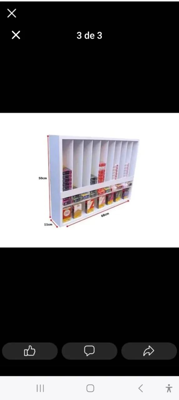 EXPOSITOR CIGARRO MDF NOVO 