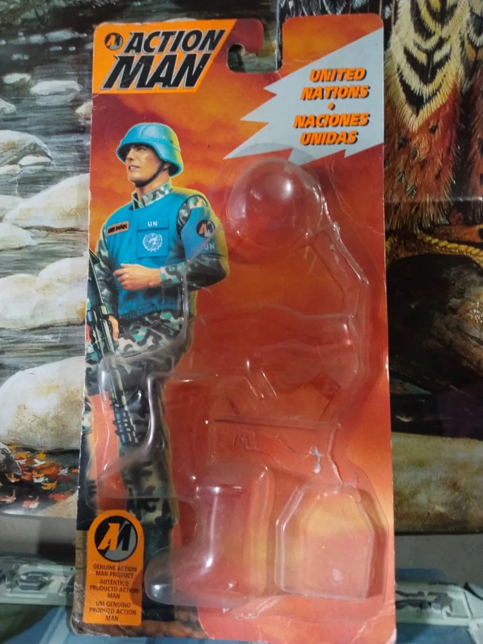 Action Man (cabeça) corpo de Falcon (Estrela) custom   - Foto 4