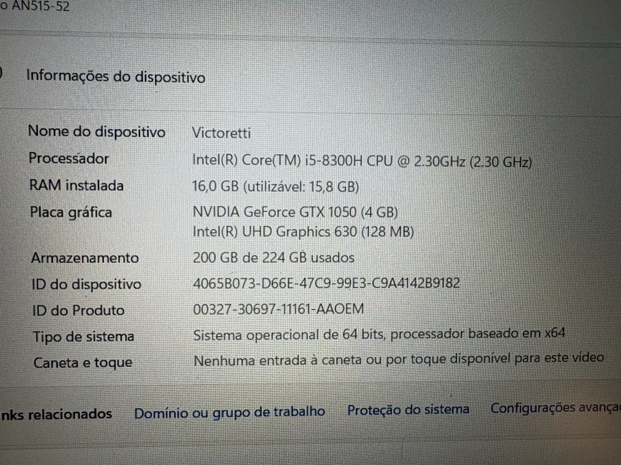 Acer Nitro 5 AN515-52 - Foto 2