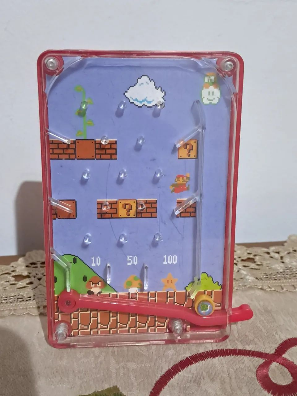 Brinde McDonald's Pinball Super Mario Bros