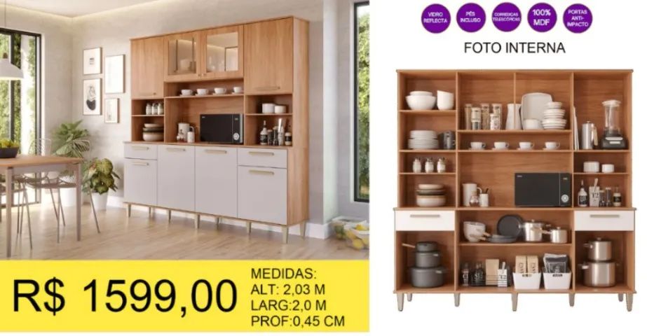 KIT DE ARMARIO A PRONTA ENTREGA
